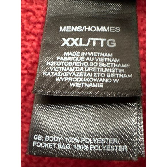 The North Face men’s Canyonlands sz XXL full zip chest zip pocket orange jacket - Picture 5 of 9